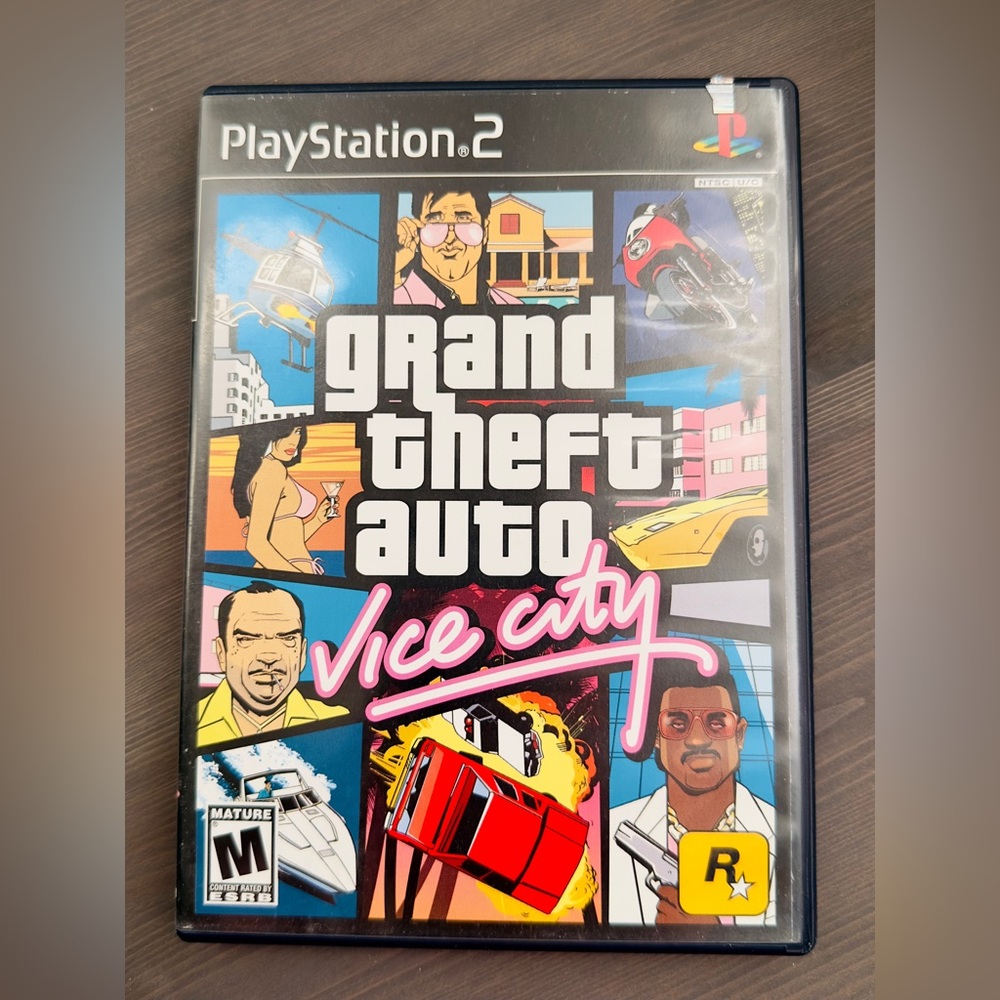 GTA Grand Theft Auto Vice City PS2 PlayStation game